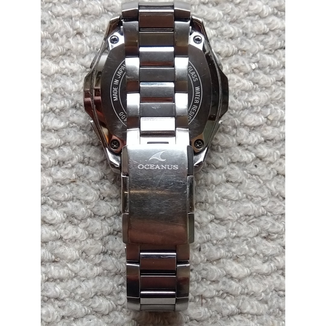 CASIO Oceanus OCW-T400 Radio-controlled Solar Watch Titanium