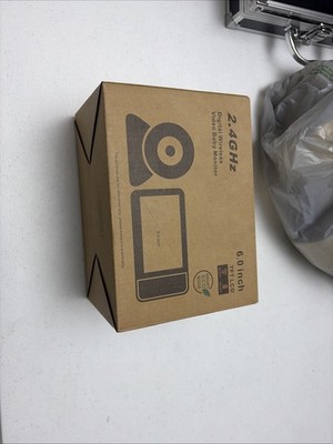 Baby Monitor with Camera and Audio,6'' IPS Screen Baby Camera Monitor with 30H Ba