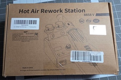 WEP 8858-V Compact Hot Air Rework Station with Adjustable Features