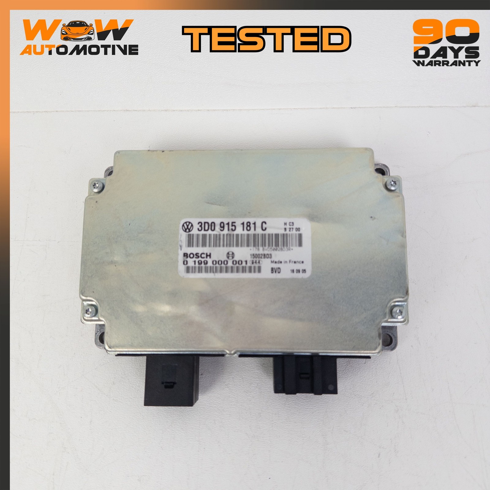 06-13 BENTLEY CONTINENTAL FLYING SPUR BATTERY STABILIZATION CONTROL MODULE OEM