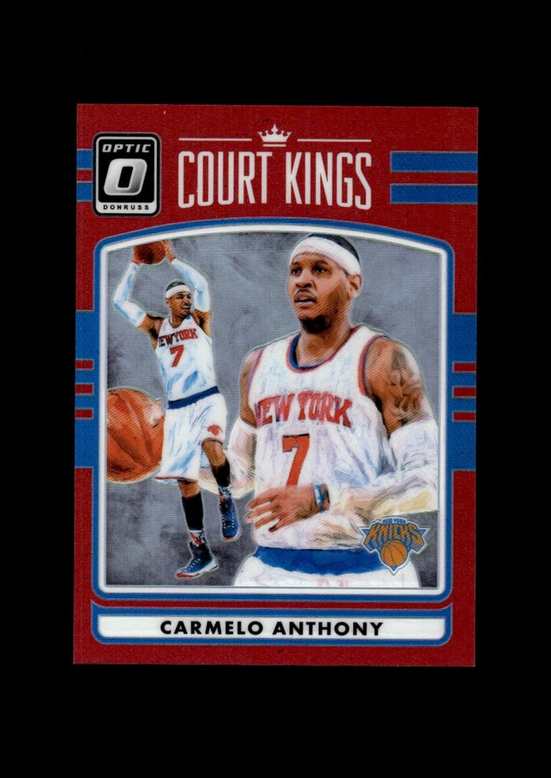2016-17 Donruss Optic: # 12 Carmelo Anthony CK Red Ref /99 NM-MT OR BETTER