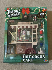 NEW, Teeny Tinies HOT COCOA CART Mini Playset Toy Doll/dollhouse Miniatures