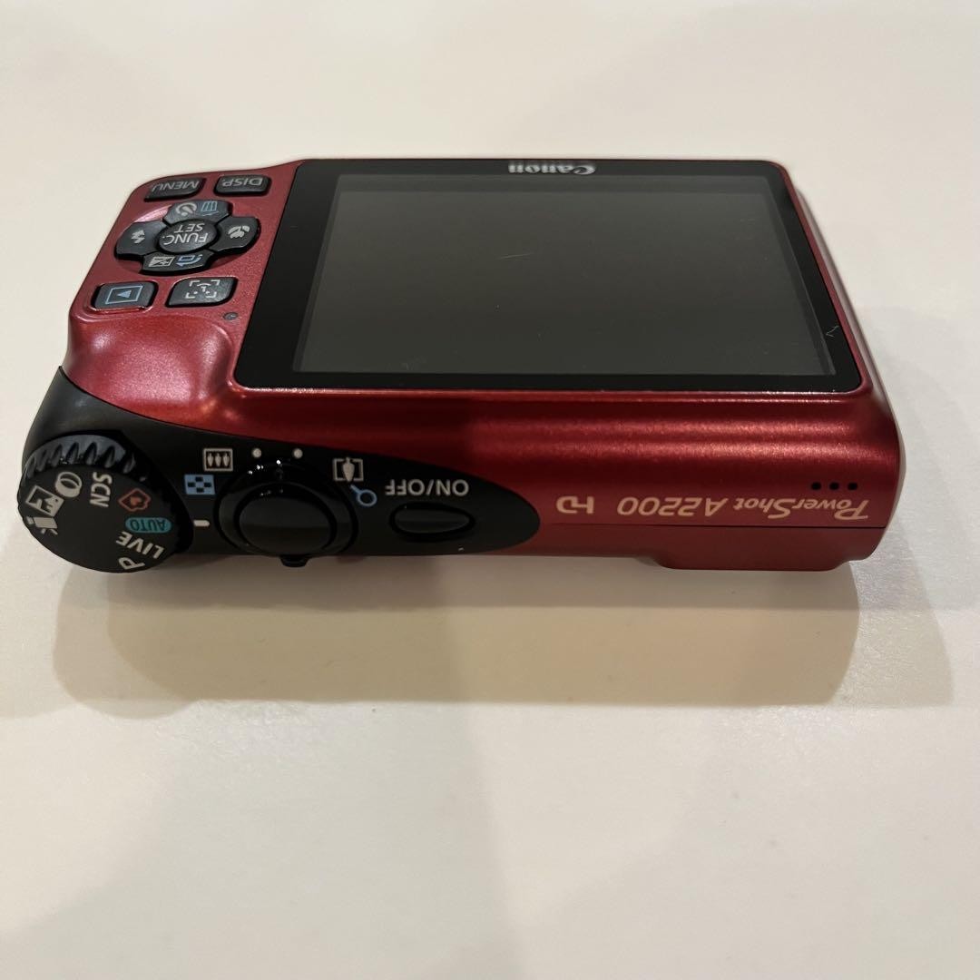 【現状品】Canon PowerShot A2200 レッド Amazon.com : Canon Powershot A2200 14.1 MP Digital Camera