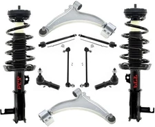 Front Struts Control Arms Tie Rods & Links For Regal 2012 W/O Active Suspension