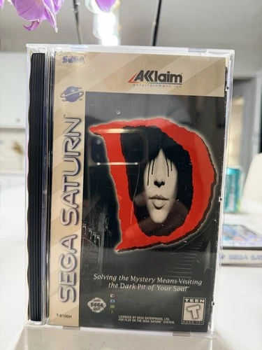 D (Sega Saturn, 1996) CIB + REG CARD