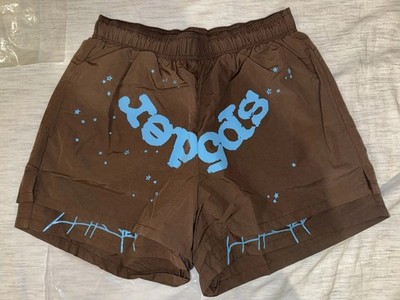 SP5DER OG WEB LOGO DOUBLE LAYER SHORTS | eBay