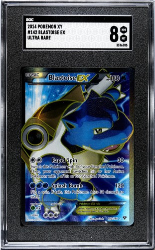 Blastoise-EX graded SGC 8 for sale on eBay