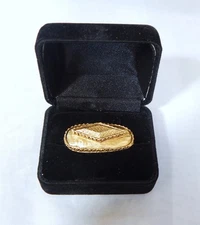 Beautiful Gold Tone Scarf Clip