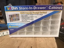 ArtBin 6830PC Store-In-Drawer Cabinets - Wall Mountable Cabinet with 30 Drawers