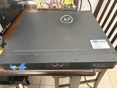 Barracuda Web Filter 310 BYF310a Firewall Appliance No Power For Parts