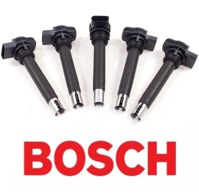 5x NEW OEM BOSCH VW Audi 2.5 5.0 Ignition Coils 07K905715G 0221604115