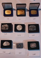 JOHN DEERE VINTAGE COMMEMORATIVE BELT BUCKLES -Take Your Pick