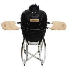 Kamado Grill Portabler Keramik-Holzkohle-Gril...