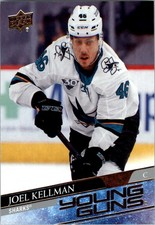 2020-21 Upper Deck #498 Joel Kellman YG RC - HKY