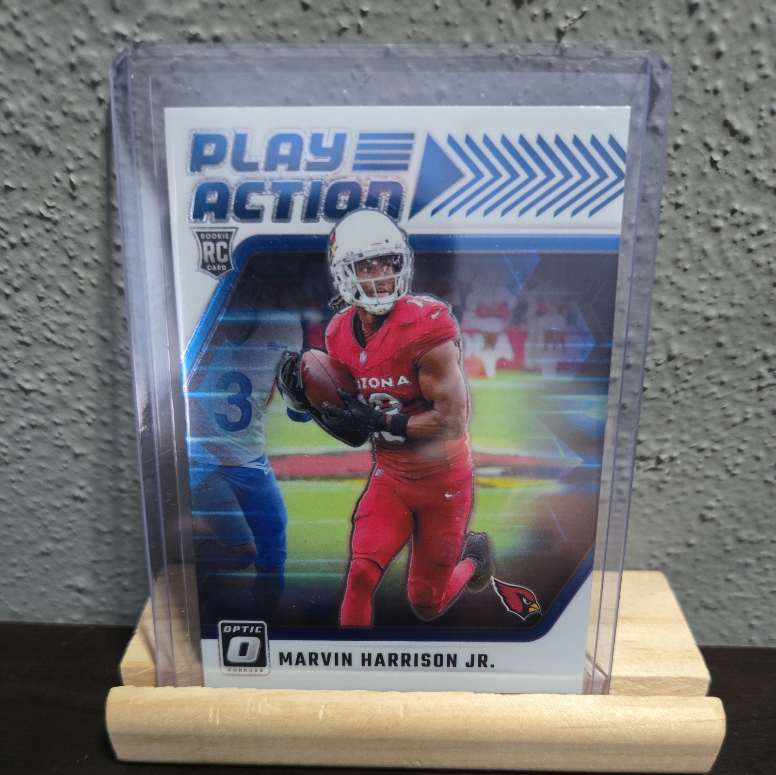 2024 Donruss Optic Marvin Harrison Jr Play Action Insert Rookie RC Cardinals 🔥