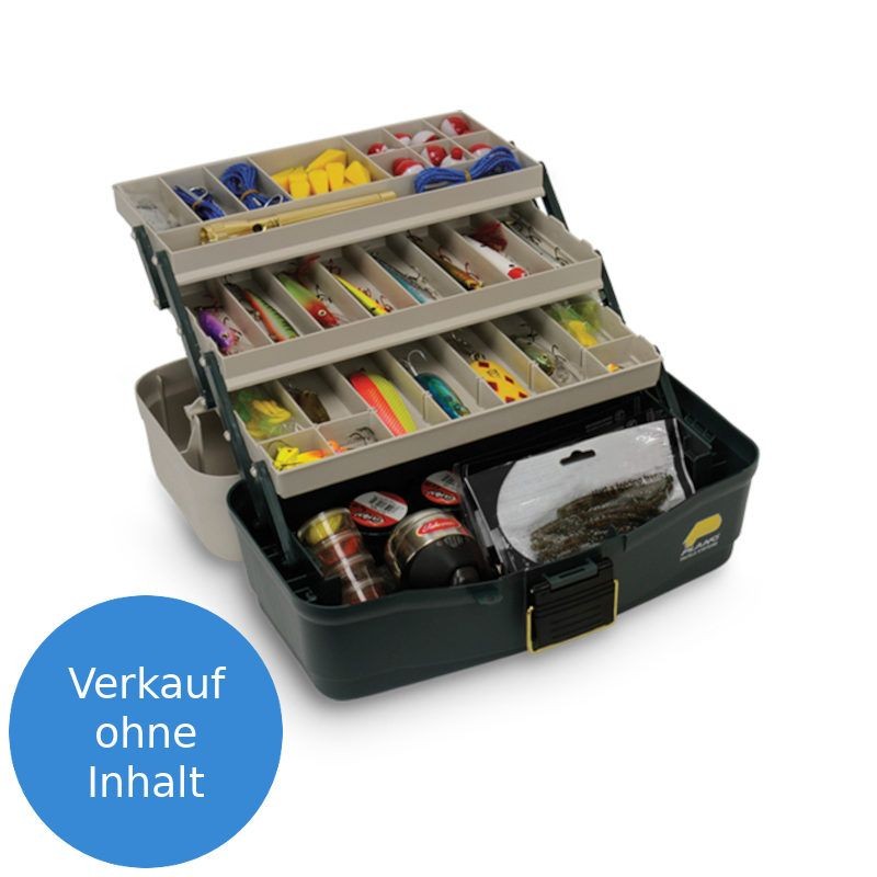 Экологичный ящик для снастей PLANO 530006 на 3 лотка 375x216x191 см ЗеленыйПесчаник 13290₽