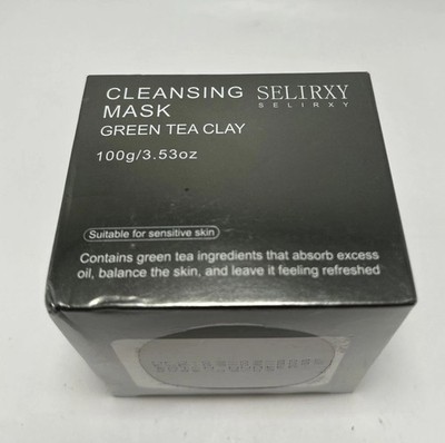 Selirxy Grean Tea Clay Cleansing Mask 100g./ 3.53oz. Exp 9/2028