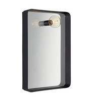 Schwarz Moderne Wandleuchte Leuchter 1X60W/E27 41,5X10X61 [Cm]