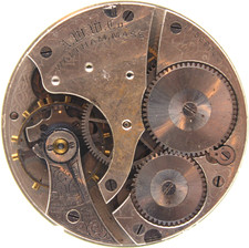 1902 WALTHAM POCKET WATCH MOVEMENT 11569908 GRADE 610 16s 7j OJ3 