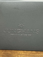 Junghans Max Bill Chronograph Black 027/4601.00 Men's Watch Black Boxed 10