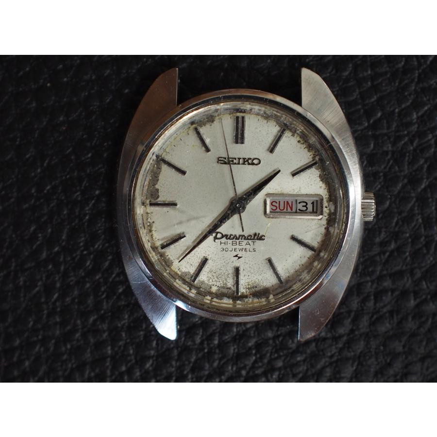 【稼働品！レア】SEIKO presmatic hi-beat Seiko Presmatic Hi-Beat 5146-7080 Vintage Automatic 30