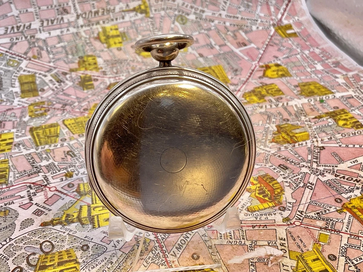 Verga Sintonizador OROLOGIO Bolsillo Argento Francia 1820