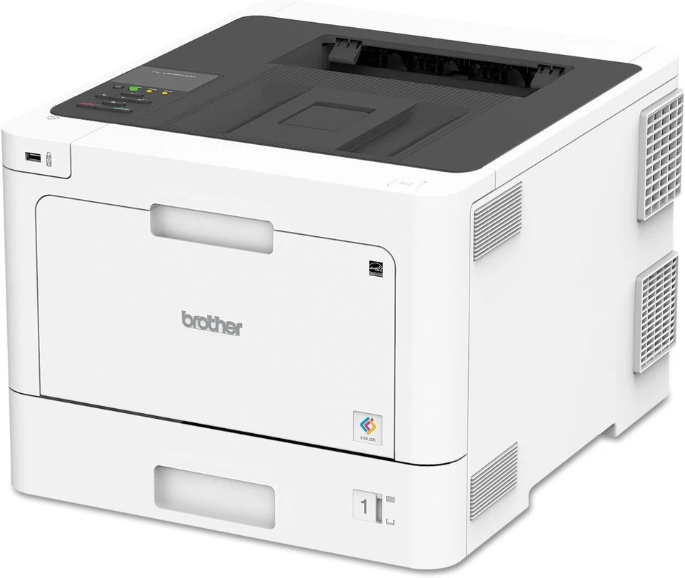 Brother Business Color Laser Printer, HL-L8360CDW Wireless Networking White - Image 2 of 4