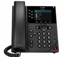 Polycom VVX 350 IP Gigabit Phone 2200-48830-025 VVX350 POE NEW Open Box W/ AC