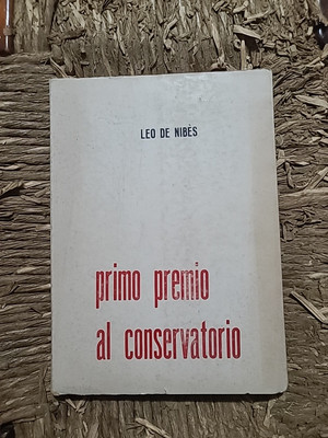 ERSTER PREIS AM KONSERVATORIUM Leo De Nibes Internationale Editionen Neapel 1968