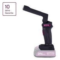 Gomag Akku-Arbeitsleuchte GO-AL20 Licht Lampe Brushed 300Lm 6-Stufen 20V Solo