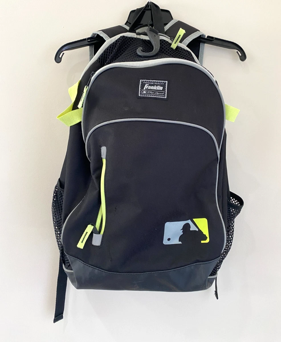 Sac De Sport Franklin Tee Ball JR. 34x9x6 Pouces - Pour Battes, Gants, Balles - Noir, Neuf
