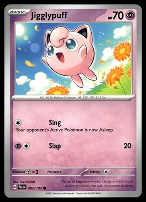 Jigglypuff 083/193 SV02: Paldea Evolved PAL Yuu Nishida