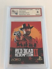 Red Dead Redemption 2 PlayStation Trading Card PS Card Graded [Custom ACEO Art]