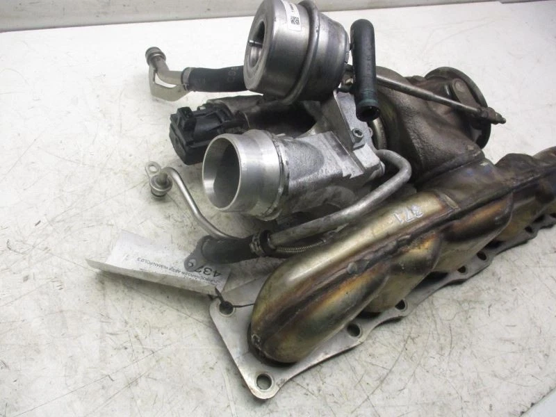 TURBOCHARGER ASSY W MANIFOLD 3.0L 35iX 适合 13-15 宝马 X1 5442 — 第 3/4 张图片