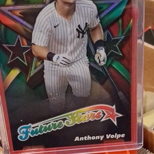 Topps Anthony Volpe #FS-15 Future Stars 2025 Chrome New York Yankees MLB Card