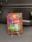 2024 Panini Select - Club Level Drake Maye #218 Red Shock Prizm /249 (RC)