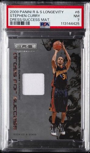 2009 #6 STEPHEN CURRY 89/299 PSA 7