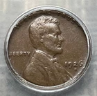 1926-S Lincoln Wheat Cent, ICG EF-40 BN - better date