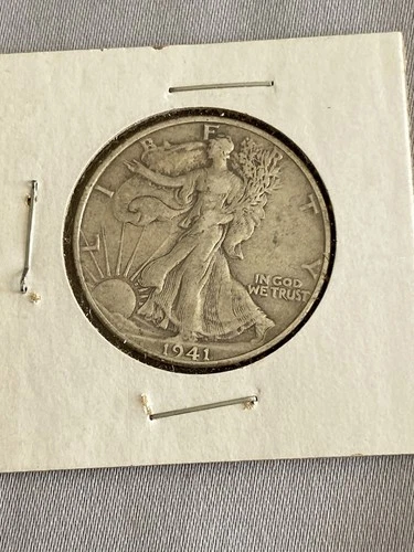 1941 Walking Liberty Half Dollar