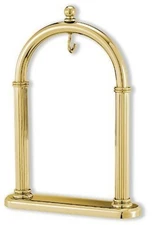 Gotham Gold-Tone Solid Brass Desk Top Pocket Watch Display Stand # GWCPWS102