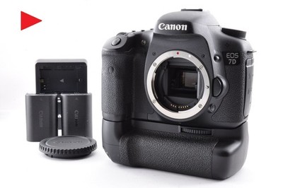 Canon EOS 7D 18.0MP Digital SLR Body w/BG-E7 *10478 shots* [Mint] #26117