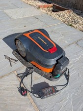 Cleva LawnMaster L10 Robot Lawn Mower - Black/Orange - Lawns up to 400m2