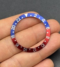 Genuine Rolex GMT-Master 1675 16750 Pepsi Red & Blue Watch Bezel Insert