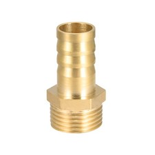 Brass Barb Hose Fittings Connector Adapter 12 mm Barbed x G3/8 Male Pipe