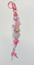 Key Ring, Purse Charm handbag Beaded jewelry bling Dangle Backpack