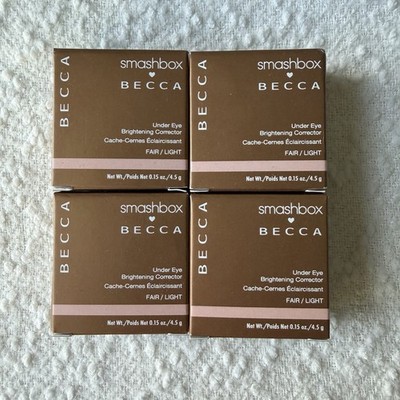 Smashbox Becca Under Eye Brightening Corrector Fair/Light 0.15 oz Pack Of 4 NEW