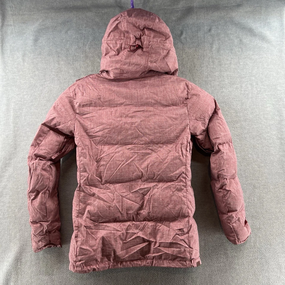 Roxy Womens Size L 10k insulated hooded fur hood parka ski puffer Jacket - Image 2 of 4