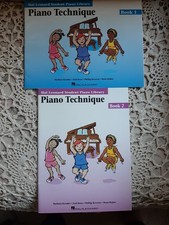 Piano Technique Books 1  2 Hal Leonard Student Piano Library BRAND NEW