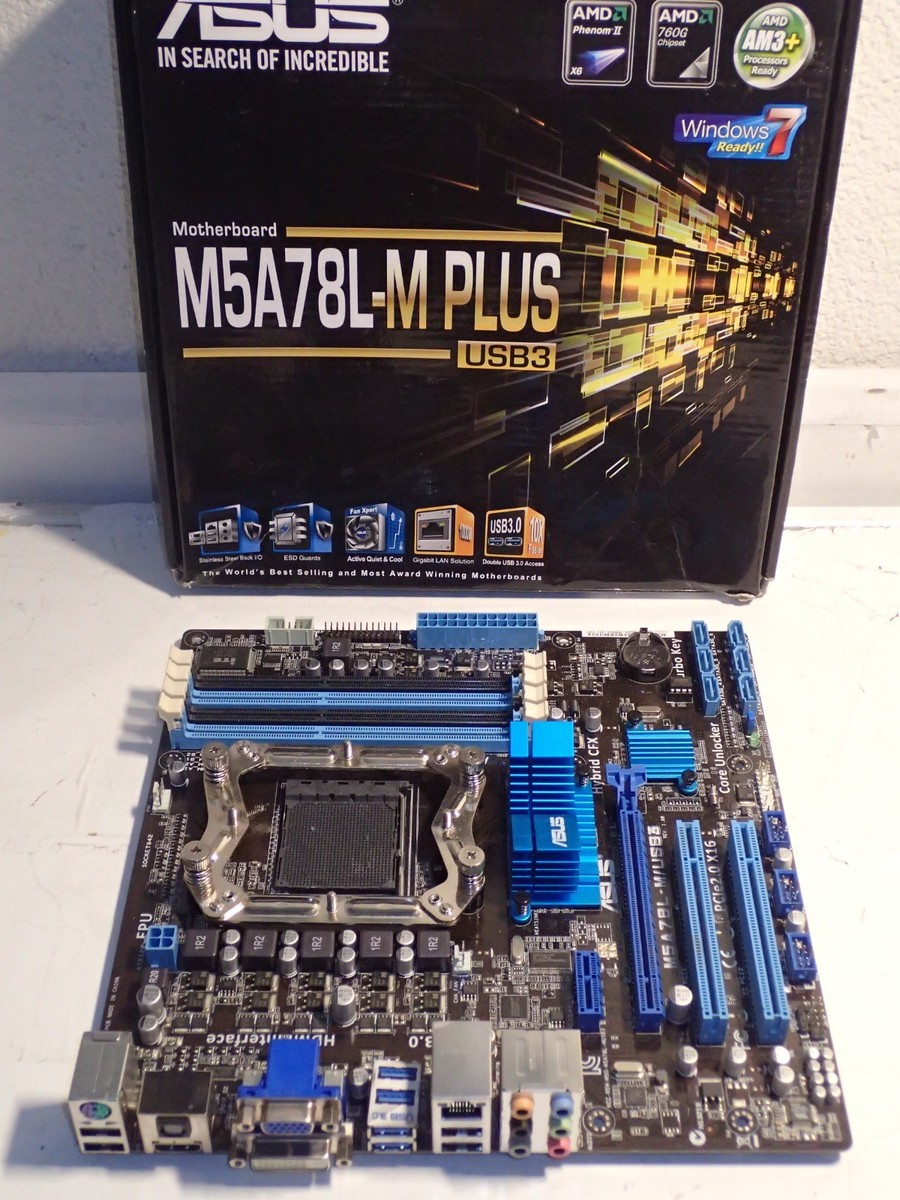 Carte mère asus M5A78L-M LX3 micro atx video AM3