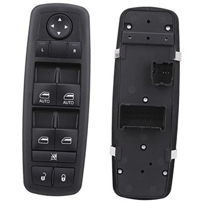 Power Window Switch Button Front Left Driver Side Compatible with Dodge Grand